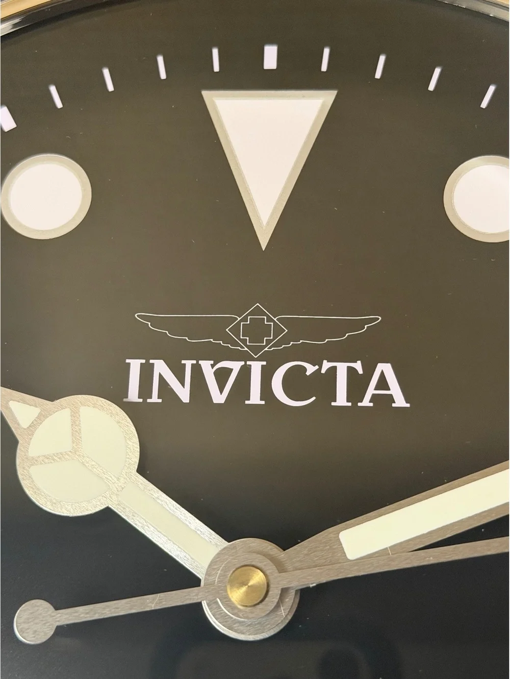 $129 INVICTA PRO DIVER BLACK FACE 12” WALL CLOCK LIMITED EDITION